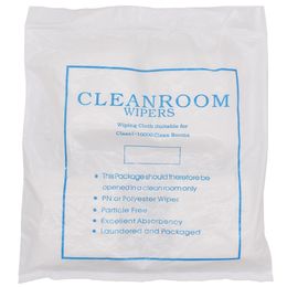 9x9cm LCD Screen Soft 4"X4" Cleanroom wiper cleaning Non Dust Cloth Dust Free for Class Clean Rooms 400pcs/bag