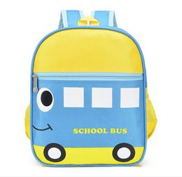 Cartoon fashion kids school bag cute car frog student backpack cloth cartoon school bag boys girls toys backpacks kindergarten gift backpack