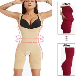 Waist trainer Seamless Shapewear Firm Full body shaper women Corrective Underwear Slimming Underwear modeling strap tummy shaper 201222