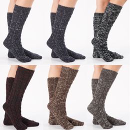 woman knitted foot sock lady girl leg autumn winter keep warm boot cover socks women halloween christmas foot socks