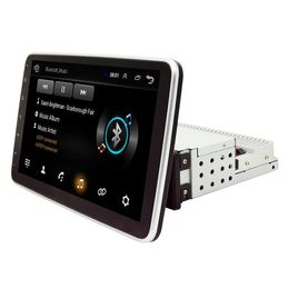 Android 9 0 1DIN Quad Core 10 1in Car Bluetooth HD Multimedia Player GPS WIFI339M