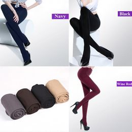 Socks & Hosiery Wholesale- 1 Pair Sexy Beauty Opaque Footed Pantyhose Stockings Dance Tights Spring Summer Women High Quality Clothing Acces
