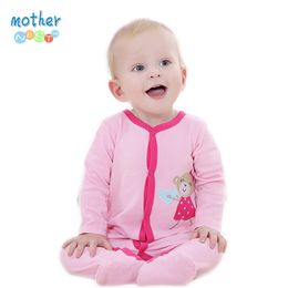 Spring Autumn Long Sleeves Infant Clothes Cartoon Animal Jumpsuit Girl Romper Baby Clothing 201027