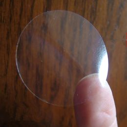 3cm Diameter Round Transparent Bakery Party Seal Label Gift Craft Cookie Decorating Sealing Sticker PVC Clear Adhesive Tags