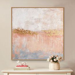 2020 Christmas Gift Modern Paintings Abstract Gold Oil Painting 100% Hand Painted On Canvas For Living Room Decoration Wall Art LJ201130