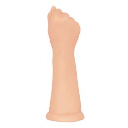 NXY Dildos 27 5*8Cm Enormous Fist Dildo Hand Arm Toys Soft Dick For Female masturbation Anal Plug 1201