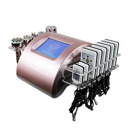 RF Equipment trending 2021 amazon 6in1 lipo laser slimming vacuum rf ultrasonic cavitation machine 40k