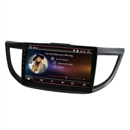 10.1'' For Android 9.1 Quad-core RAM 1GB ROM 16GB Car Stereo Radio GPS WIFI BT DAB Mirror Link OBD For Honda CRV 2012-16 CANBUS