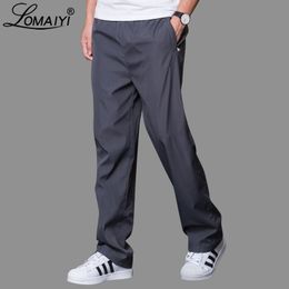 Plus Size 6XL Men's Summer/Autumn Pants Men Casual Pants Mens Breathable Quick Dry Trousers Male Loose Wide Leg Pants AM412 201125