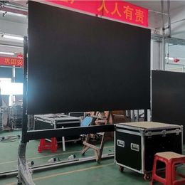 P3 Indoor advertising led display 90.7in x 68.03in Including mounting bracket including all accessories.