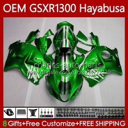 Body Injection For SUZUKI GSXR 1300 CC Hayabusa GSXR1300 08 2008 2009 2010 2011 2012 2013 77No.215 1300CC GSXR-1300 14 15 16 17 18 19 GSX Pearl green R1300 08-19 Fairing