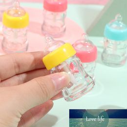 5Pcs Milk Bottlel Plastic Lipgloss Empty Tube Cosmetic Novelty Lip Gloss Packaging Container 7ml
