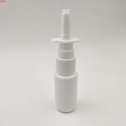 50+2sets/lot 20ml HDPE White Plastic Nasal Spray Pump Bottle Nose Mist with 18/410 Atomizersgood qualtity