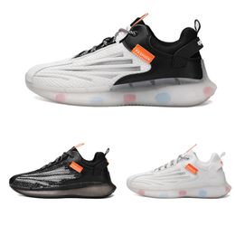 Soft bottom breathable Men Running Shoes Tripe White Black Three Colours Mens Walking Shoes Trainers Zapatos Trend Fashion Chaussures 40-45