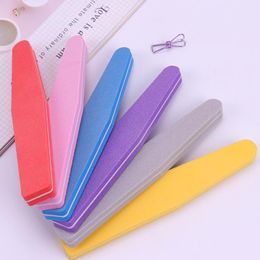 es file Nail Files 5pcs For Manicure 100/180 Sponge Sanding Buffer Block Nails Buffs Buffing C qylPuH