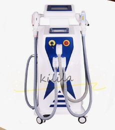 Factory price 4 in 1 IPL 360 magneto/RF/ND yag laser for black carbon doll skin peeling hair removal and removal tattoo beauty machine