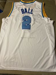 Stitched Custom Ucla Bruins Ball Basketball Jersey Men Women Youth XS-5XL