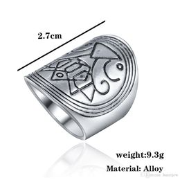 Pretty Silver Plated Ring For Women Ethnic Vintage Unique Carving Tibetan Totem Trendy Beach Jewellery Silver Rings