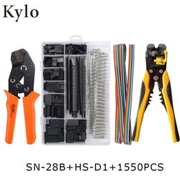 SN-28B crimping pliers hand tool set terminals clamp kit tool Wire stripper crimp terminal tool Multi-function stripping pliers Y200321