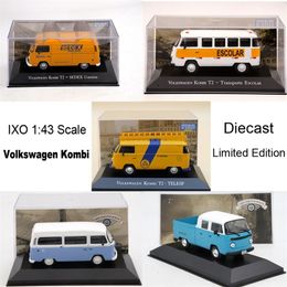 IXO 1:43 V~W Kombi T2 Gurgel Itaipu E400 Diecast Toys Models Car Limited Edition Collection LJ200930
