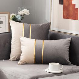 Pillow Case 45*45 30*50 Luxurious Sofa pillowcase Soft Velvet Bedside Cushion Multicolor Pillowcases Wholesale by sea RRB13906