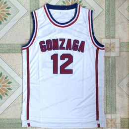 Custom John 12 stockton Basketball Jersey Men's Stitched White Any Size 2XS-5XL Name Or Number