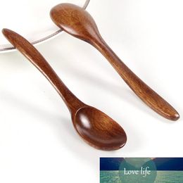 5 Pcs Wooden Spoon 18cm Natural Soup Spoons Bamboo Kitchen Cooking Utensil Tool Teaspoon Kids Spoon Kitchenware Cucharas