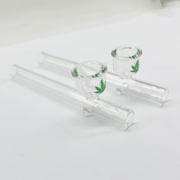 Glass pipe, bong accessories, diameter 10mm, length 10cm, weight 12g