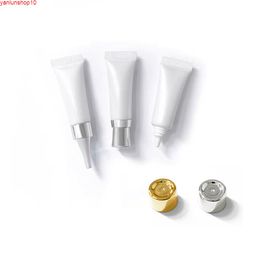 5g 100pcs White Empty Plastic Tube For Personal Care Cream ,Balm Small Sample Soft Tubes Cosmetic Container Bottlehigh quatiy