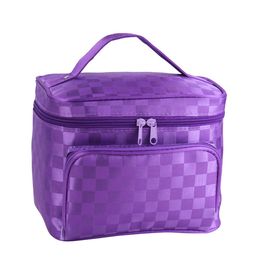 Portable foldable large-capacity lady cosmetic bag jewelry storage travel toiletry 037