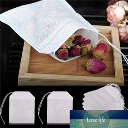 100Pcs/Lot Teabags Empty Scented Tea Bags with String Heal Seal Filter Paper for Herb Loose Tea High Quality
