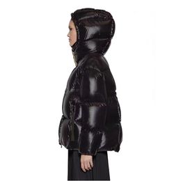 NEW FW Women Winter Jacket Coat Fashion Outdoor Parka Down Jacket Classic Black Fur Casual Warm Outerwear With Hooded