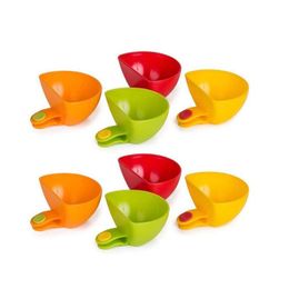 Hot Sales Dip Bowl For Assorted Salad Sauce Ketchup Jam Flavor Sugar Spices Dip Clip Cup Bowl Saucer Kitchen Accessories Gadgets