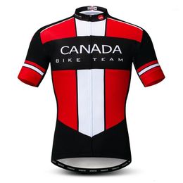 Weimostar National Team Canada Cycling Jersey Shirt Men Summer Sport Bike Clothing Breathable mtb Bike Jersey1