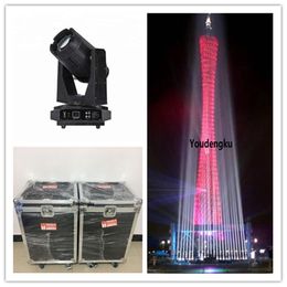 2pcs IP65 outdoor waterproof moving head beam lights DMX 17R 350w spot wash movinghead Stage and events light with case