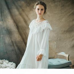 long cotton nightgowns canada