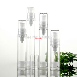 5ml 10ml 12ml 15m Pump Bottle For Lotion Mask Cream Essence Serum Foundation Travel Kit and DIY Cosmetic Product Dispenser 20pcspls order