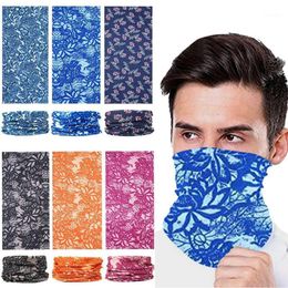 Men Women Bandana Unisex Outdoor Headband Scarf Neck Windproof Face Mask Sun Protection Magic Gaiter Hair Band Cycling Caps & Masks