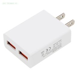 Wall Charger Dual USB Wall Charger US Plug 2 Ports Home Charging For Xiaomi Huawei Samsung S8 Note9