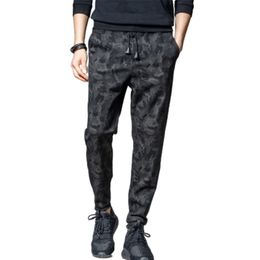 Camouflage Joggers Men Cargo Male Athlete Camo Spring Men's Pants Full Length 201109