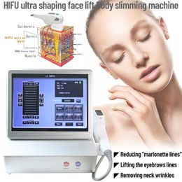 New Arrival 11 Line 3D Hifu facial Machine Skin Care Face Lift Wrinkle Removal Body Slimming Hifu Beauty Equipment