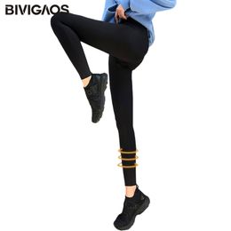 BIVIGAOS High Waist Sharkskin Sexy Workout Leggings Stretch Slim Sports Pants Women Thin Liquid Skinny Black Fitness Leggings 201027