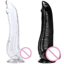 Nxy Dildos Pvc Dildo Octopus Horn Rough Butt Plug Massage Anal Toy Female Male Orgasm Stimulating Stick Silicone Penis Sex Shop 0105