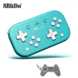 Game Controllers & Joysticks 8BitDo Lite Bluetooth Gamepad For Switch Windows Yellow Turquoise Edition1