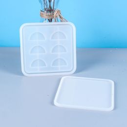 Eyelashes Storage Box Mold with Lid Silicone False Eyelashes Display Tray Resin Molds Make Up Container Organizer Casting Epoxy Art Craft