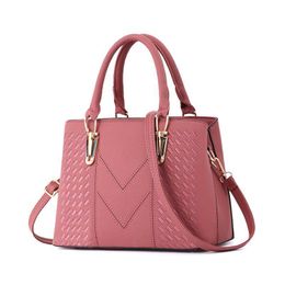 Effini Cute Handbags Purses Pink Womens Top-handle Cross Body Bag Middle Size High Quality Durable Leather Tote Bag Ladies Shoulder Bags