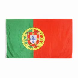 Portugal Flag High Quality 3x5 FT 90x150cm Flags Festival Party Gift 100D Polyester Indoor Outdoor Printed Flags Banners