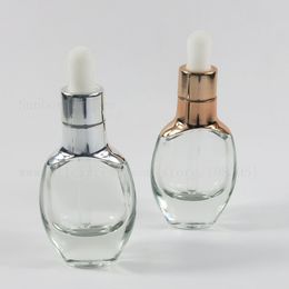 500 X New design 30ml 1oz Empty Refillable Pipette Dropper Bottle Portable Aromatherapy Esstenial Oil perfume