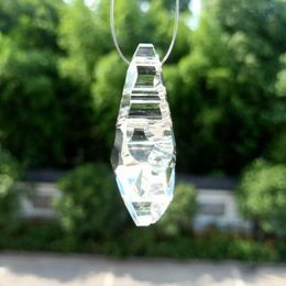 50mm Clear Crystals Bead Curtain Pendant Chandelier Crystals Prisms Suncatcher Hanging Ornament Decor Crystal Lamp Accessories H jllHel