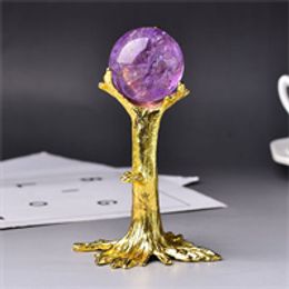 Tree Shape Crystal Ball Holder Room Decor Sphere Stand Holder Ornament Stand Base Crystal Ball Display